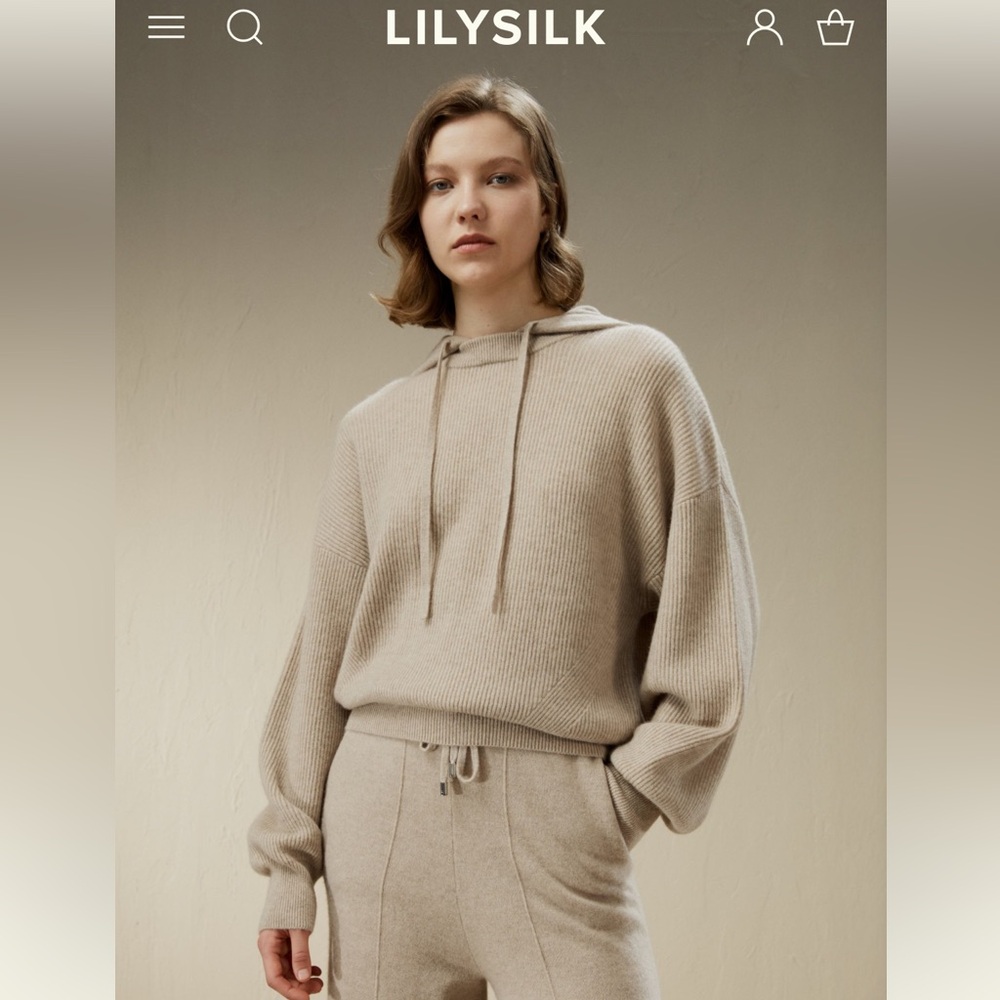 Cozy Tan Women's Sweater - Picture 4 of 4